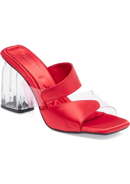 Kırmızı Vegan-Tekstil Kadın Terlik - K24Y1TR67427-A11 indirimleri