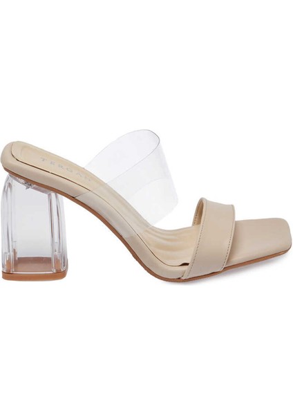 Bej Vegan Kadın Terlik - K24Y1TR67426-R74