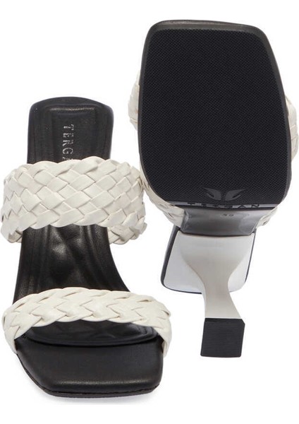 Beyaz Vegan Kadın Terlik - K24Y1TR67428-Q3Y