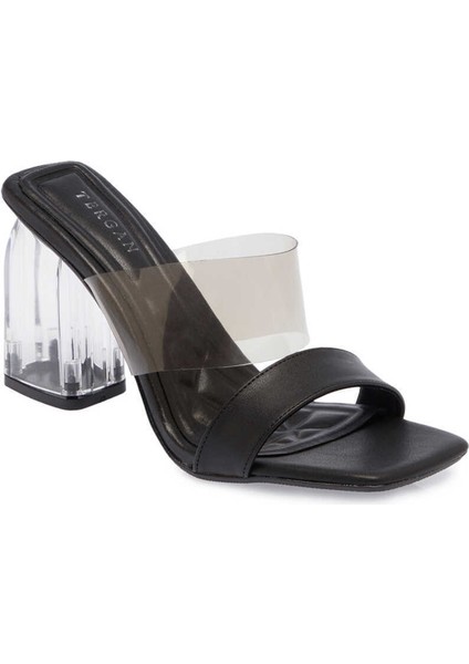 Siyah Vegan Kadın Terlik - K24Y1TR67426-O3C indirimleri