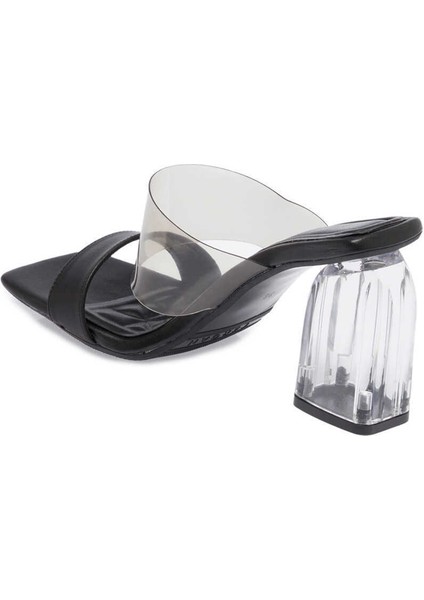 Siyah Vegan Kadın Terlik - K24Y1TR67426-O3C