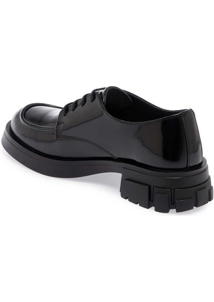 Siyah Hakiki Rugan Deri Kadın Casual Ayakkabı - K24S1AY67636-A07