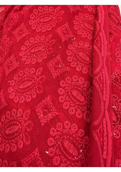 Şifon Üzerine Pullu Kumaş modelleri