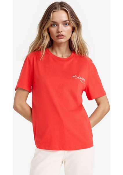 Regular Fit Bisiklet Yaka Atatürk Baskılı Kısa Kollu Tişört F6033AX25SM