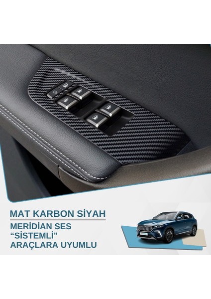 Togg T10X Uyumlu Iç Trim Folyo Kaplama Set