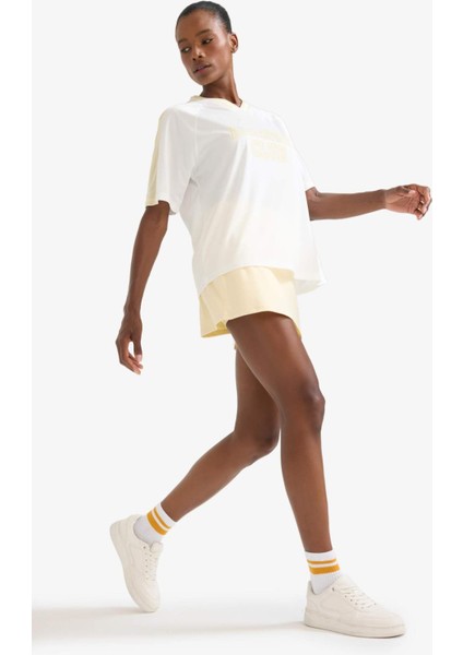 Standart Fit İçi Taytlı Mini Etek E3360AX25SM