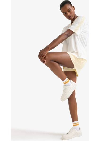 Standart Fit İçi Taytlı Mini Etek E3360AX25SM