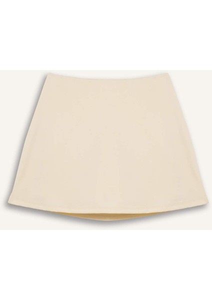 Standart Fit İçi Taytlı Mini Etek E3360AX25SM