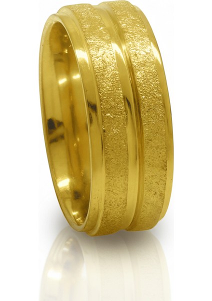 Altın Renk Modern Tasarım 316L Kalite Paslanmaz Kadın Çelik Yüzük Alyans - 27 Ölçü fiyatları