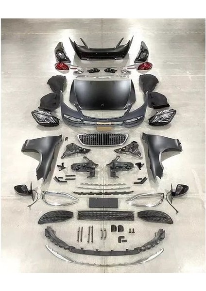 Brabus Komple Dönüşüm W222 + Far + Stop S Class 2013-2020 Sıfır