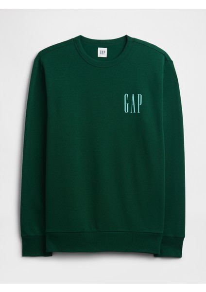 Erkek Koyu Yeşil Gap Logo Fleece Sweatshirt fiyatları
