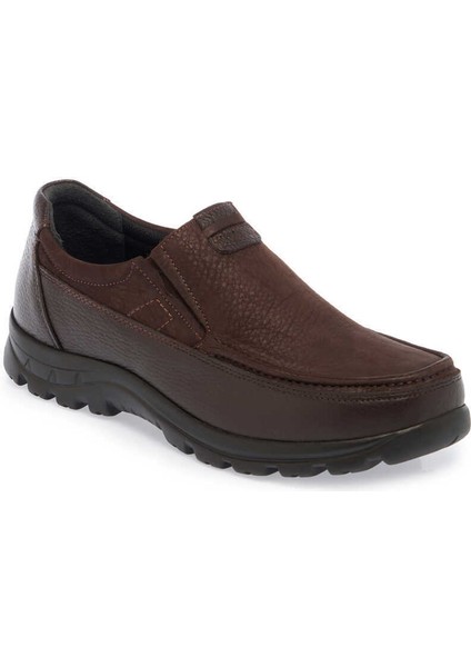 Kahve Hakiki Nubuk Deri Erkek Casual Ayakkabı - E24S1AY56996-A39 indirimleri