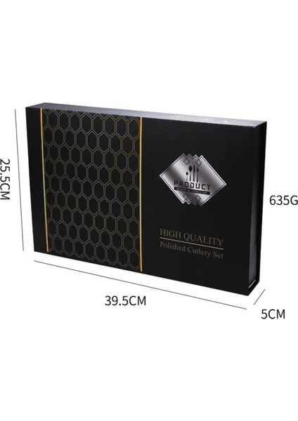 Premium 304 Paslanmaz Çelik 24 Parça Çatal Kaşık Bıçak Takımı – 6 Kişilik Sofra Seti Mavi Renk fiyatları