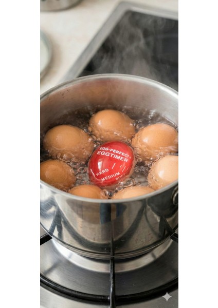 Renk Değiştiren Yumurta Zamanlayıcı – Rafadan, Kayısı ve Katı Ayarı fiyatları