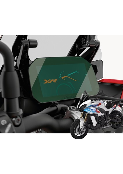 Bmw S 1000 Xr (2020-2025) Uyumlu 6.5" Tft 9h Nano Ekran ve Ppf Far Koruyucu Set