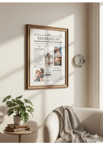 Kişiye Özel Anı Posteri | Anı Gazetesi | Özel Laminasyon Pvc Kaplanarak Ile Gönderilir | Anı Gazetesi | Poster | Sevgili | Hediye | Hediyelik fırsatları