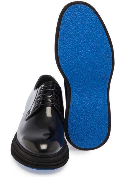 Siyah Hakiki Deri Erkek Klasik Ayakkabı - E24S1AY56998-A35