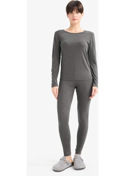 Termal Uzun Tayt-Fall in Love F5033AX25WN