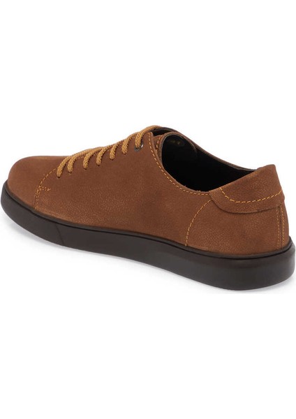 Taba Hakiki Nubuk Deri Erkek Sneaker - E24S1AY57093-X27
