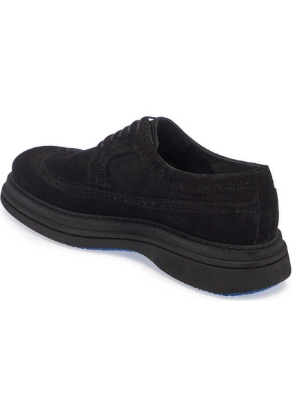 Siyah Hakiki Deri Erkek Klasik Ayakkabı - E24S1AY56999-A01