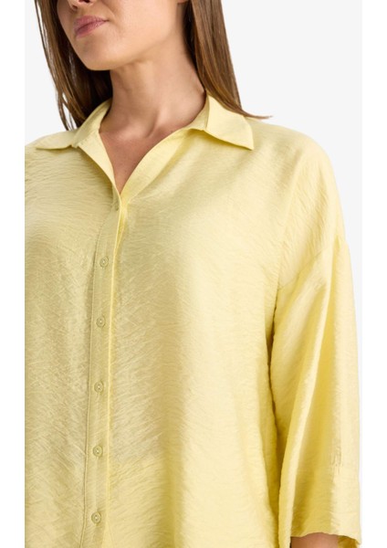 Regular Fit Uzun Kollu Gömlek F6112AX25SM