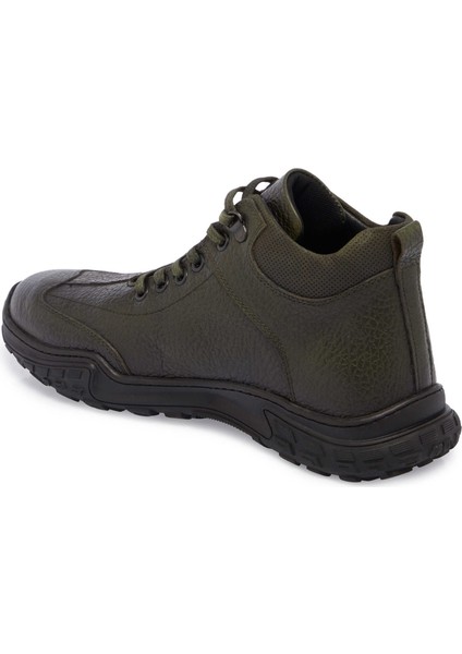 Yeşil Hakiki Deri Erkek Casual Bot - E24K1BT57103-H48 indirimleri