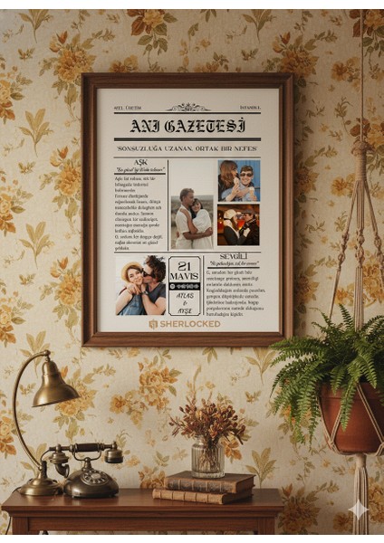 Kişiye Özel Anı Posteri | Anı Gazetesi | Özel Laminasyon Pvc Kaplanarak Ile Gönderilir | Anı Gazetesi | Poster | Sevgili | Hediye | Hediyelik
