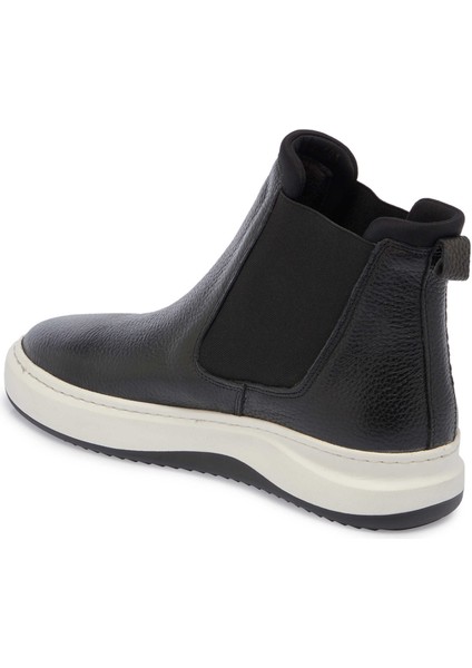 Siyah Hakiki Deri Erkek Casual Bot - E24K1BT56957-A41