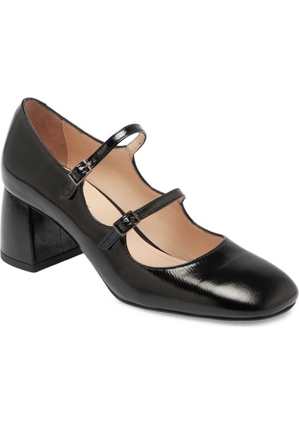 Siyah Hakiki Deri Kadın Topuklu Ayakkabı - K24S1AY67608-A07 indirimleri