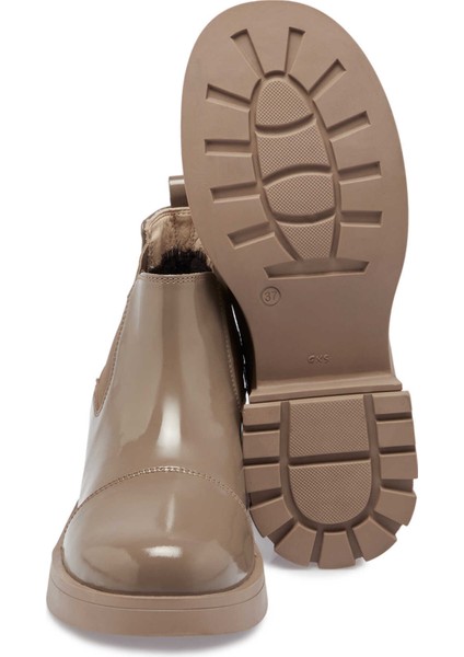 Vizon Hakiki Rugan Deri Kadın Casual Bot - K24K1BT67635-A81