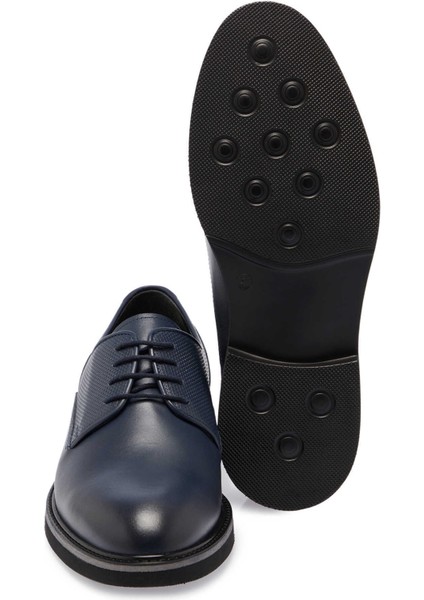Lacivert Hakiki Deri Erkek Klasik Ayakkabı - E24S1AY56953-A31