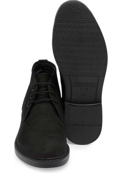 Siyah Hakiki Deri Erkek Klasik Bot - E24K1BT56988-A64