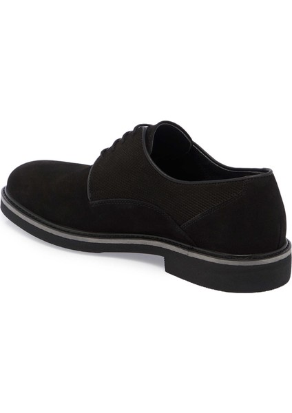 Siyah Hakiki Deri Erkek Klasik Ayakkabı - E24S1AY56953-A64