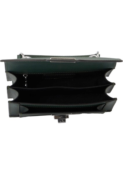 Yeşil Hakiki Deri Kadın El Çantası - S24K1BC80266-D3A