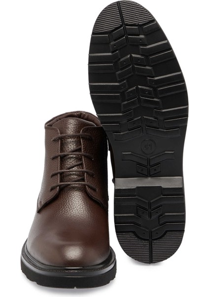 Kahve Hakiki Deri Erkek Klasik Bot - E24K1BT57011-A42