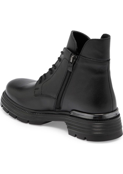 Siyah Hakiki Nubuk Deri Kadın Casual Bot - K24K1BT67652-A23 indirimleri