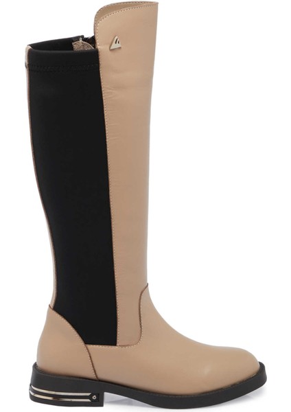 Vizon Deri-Tekstil Kadın Klasik Çizme - K24K1CM67660-A44