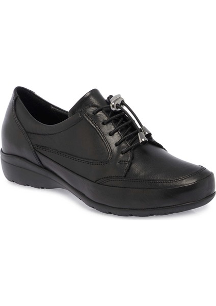 Siyah Hakiki Deri Kadın Casual Ayakkabı - K24S1AY67626-A23 indirimleri