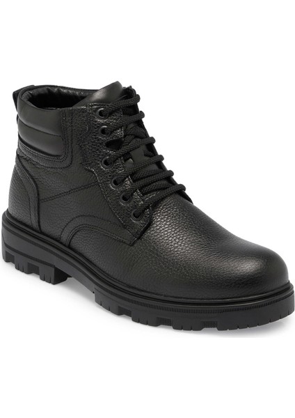 Siyah Hakiki Nubuk Deri Erkek Casual Bot - E24K1BT57086-A41 indirimleri