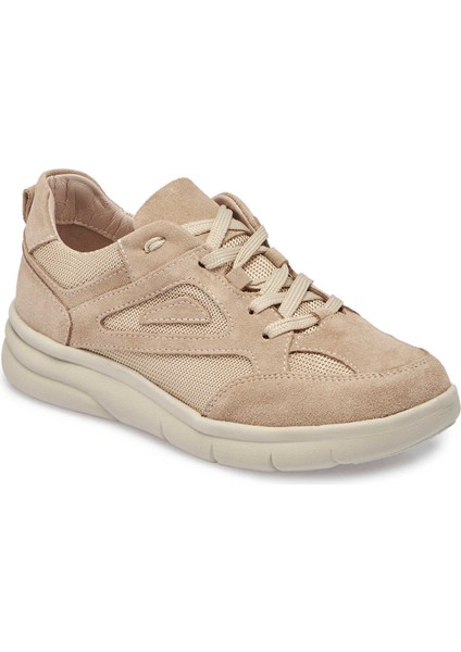 Bej Deri-Tekstil Kadın Sneaker - K24S1AY67644-B79 indirimleri
