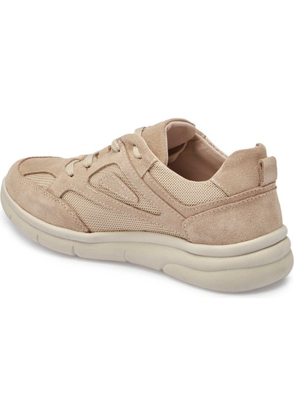 Bej Deri-Tekstil Kadın Sneaker - K24S1AY67644-B79