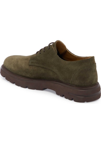 Haki Hakiki Süet Deri Erkek Casual Ayakkabı - E24S1AY56931-J86 indirimleri