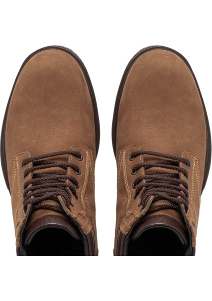 Kum Hakiki Nubuk Deri Erkek Casual Bot - E24K1BT57086-B21
