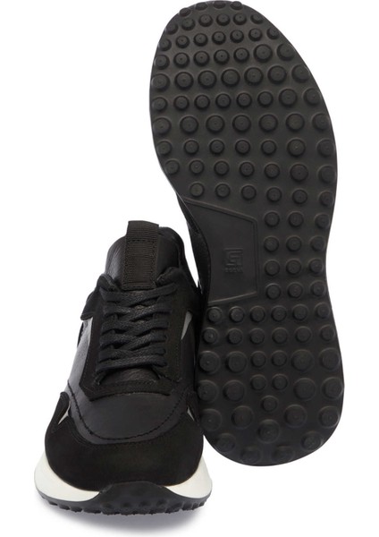 Siyah Hakiki Deri Erkek Sneaker - E24S1AY56936-A23