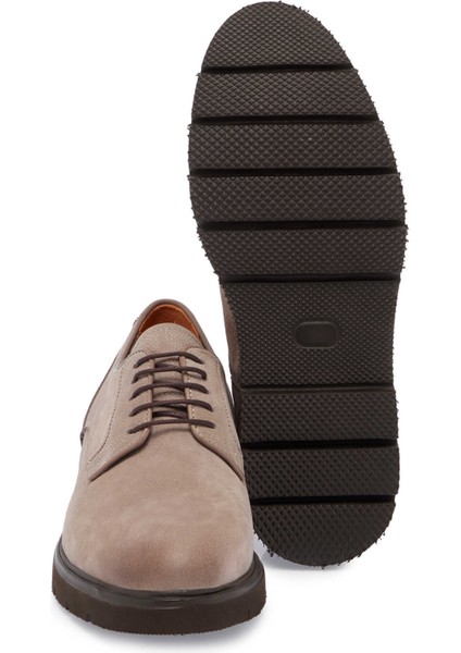 Vizon Hakiki Nubuk Deri Erkek Klasik Ayakkabı - E24S1AY57013-A65