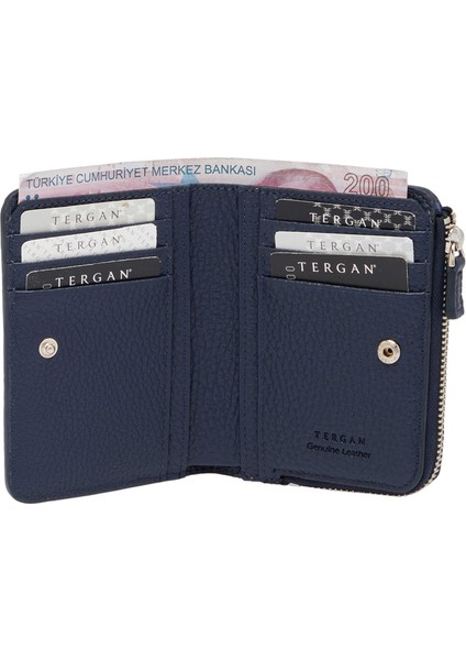 Lacivert Hakiki Deri Kadın Cüzdan - S1CB00005812-U8F modelleri