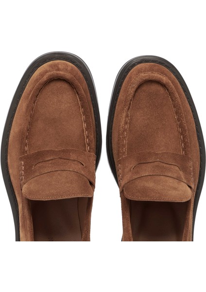 Taba Hakiki Deri Erkek Loafer - E24S1AY57041-K59