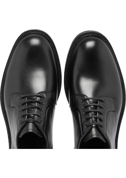 Siyah Hakiki Deri Erkek Klasik Ayakkabı - E24S1AY56973-A43