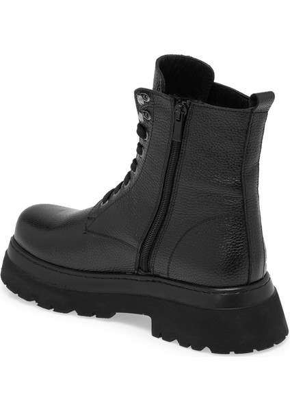 Siyah Hakiki Deri Kadın Casual Bot - K24K1BT67583-A41