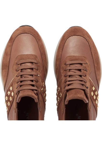 Taba Hakiki Deri Kadın Sneaker - K24S1AY67721-A29